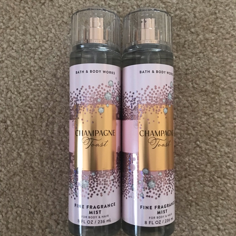 Two Champagne Toast Mist